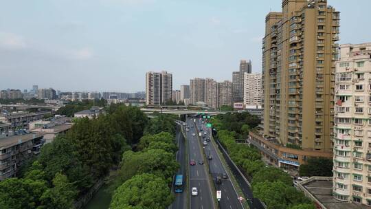 浙江杭州城市宣传片地标建筑航拍