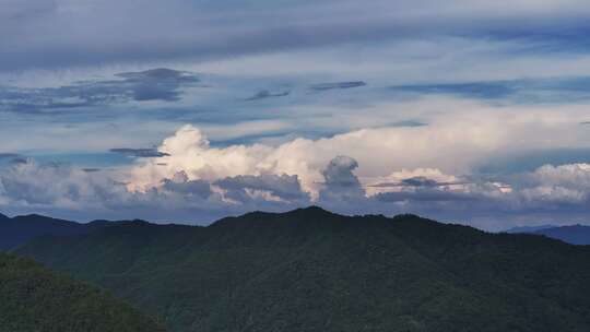 航拍中国福建武夷山美丽风景