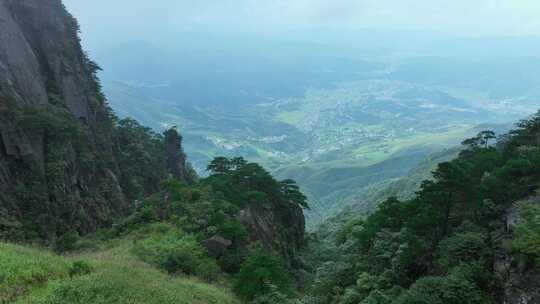 大气山峰森林航拍山川云海山脉壮丽山河风光