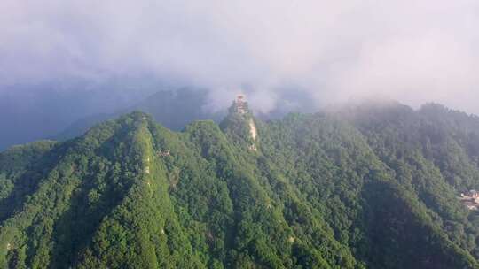 南五台山 钟南山 秦岭 云海 日出 云彩 蓝天