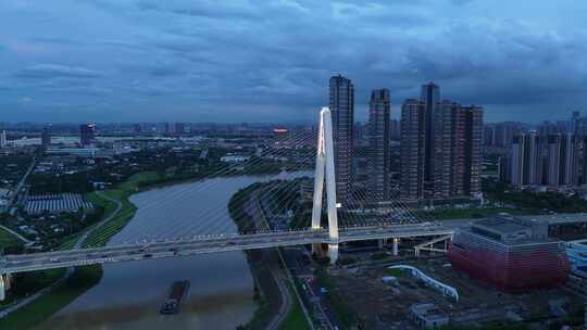 中国广东省佛山市禅城区奇龙大桥