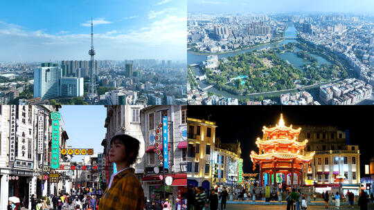 汕头航拍合集城市建筑风光地标人文旅游宣传