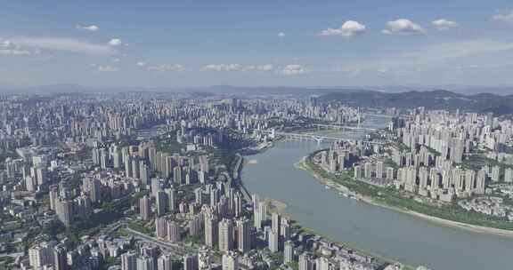 重庆城市大气全景