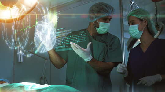 医生手术室做手术视频素材模板下载