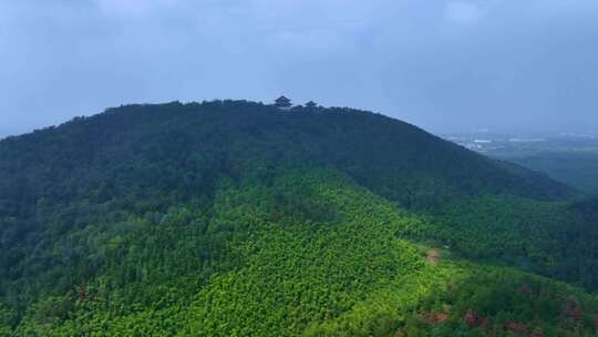 南京高淳游子山航拍空镜