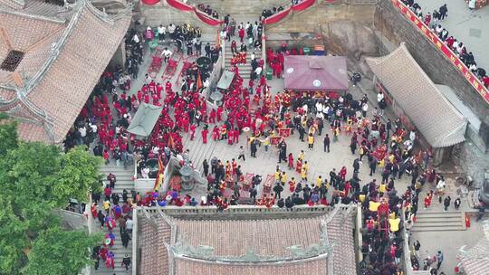 福建民俗正月十五湄洲妈祖巡安