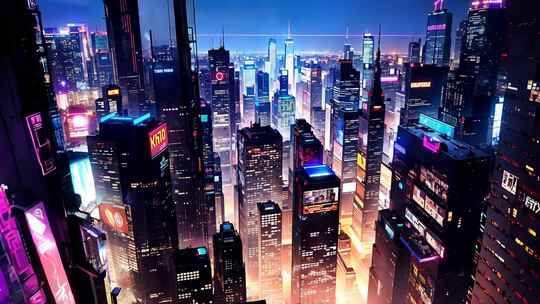 赛博朋克城市