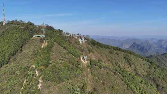 桂林尧山风景区航拍