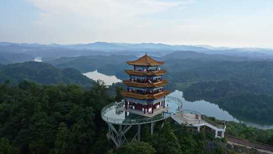 江西新余仙女湖龙王岛龙王阁