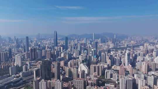 深圳城市建筑航拍