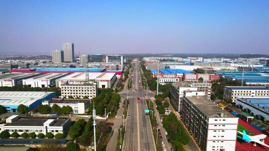 4k宁乡城市工业区航拍合集