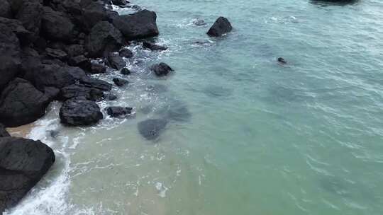 自然风光大海海浪视频