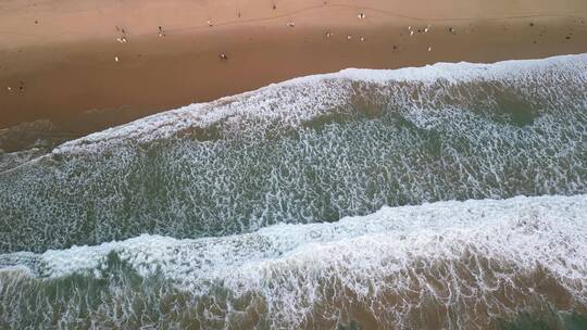 三亚海棠湾海景日出航拍