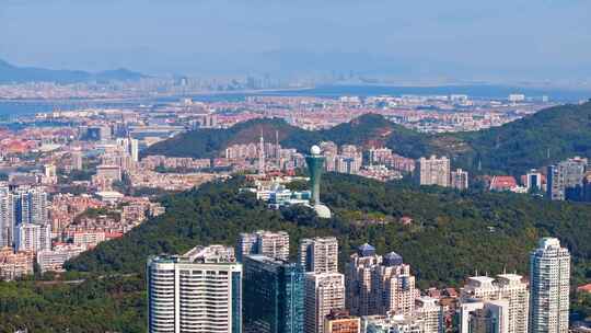 厦门  思明区 大全景 俯瞰思明区