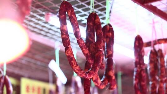 肉市场腊肠肉肠 (3)