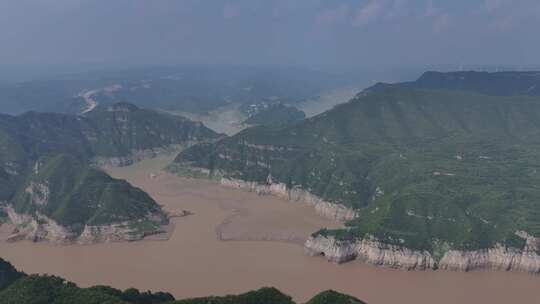 河南济源黄河三峡风景区视频