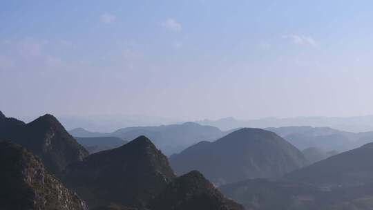 贵州高原山景风光