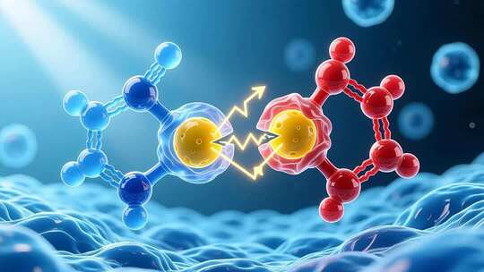 分子结构细胞生长4K