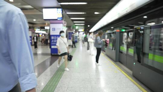 上海2号线地铁站