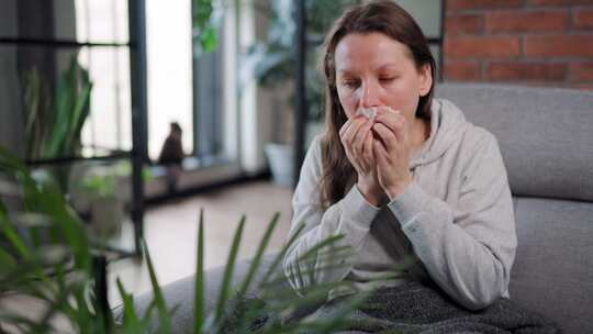 病人患流感或感冒有过敏症状