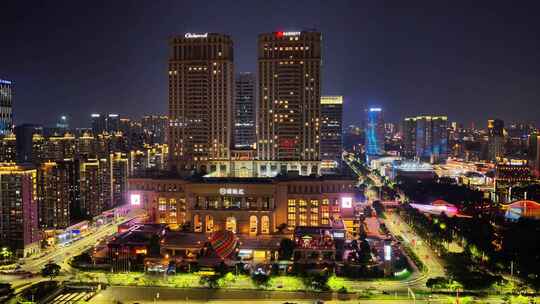 佛山南海千灯湖丽致汇航拍