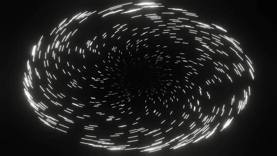 发光螺旋粒子特效背景视频未来科幻感