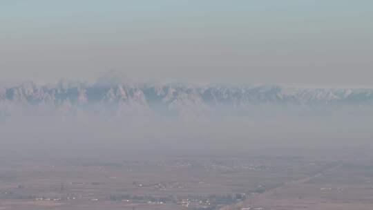 阴山山脉航拍