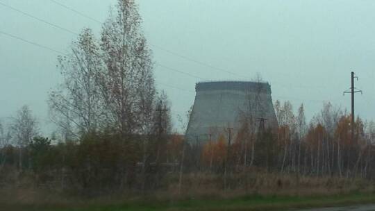 切尔诺贝利核电站的废弃废墟
