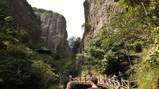 浙江温州雁荡山旅游风景