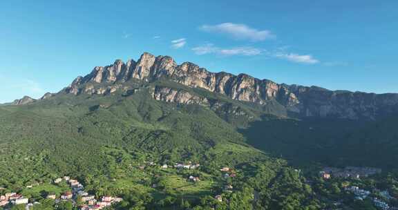 庐山五老峰夏季清晨航拍视频