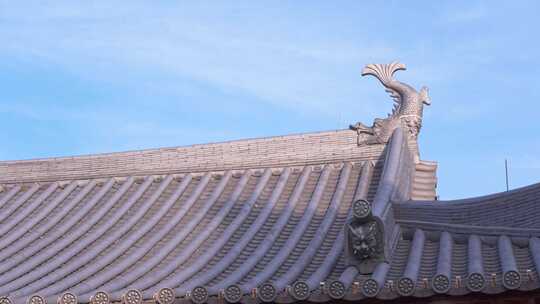 杭州萧山湘湖先照寺建筑风景