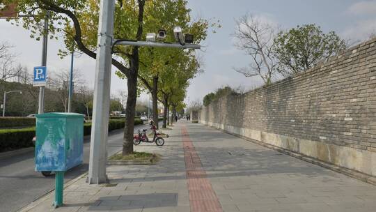 上海广富林遗址人文自然景观视频素材模板下载