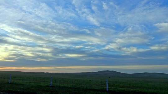 内蒙古草原天空