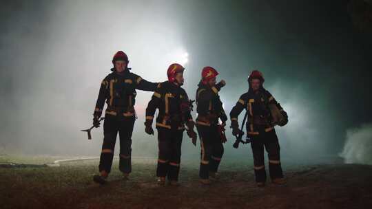 消防员，火灾，灭火，消防