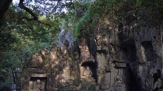 杭州灵隐寺一线天