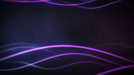 紫色波浪光线特效视频素材模板下载