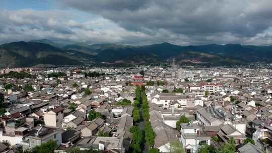 中国云南大理巍山古城风景