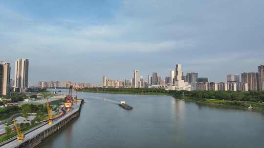 中国广东省佛山市佛山新城全景