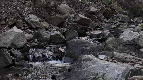 航拍秦岭秋天景色 秦岭 秋季