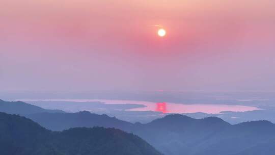 唯美夕阳自然景色