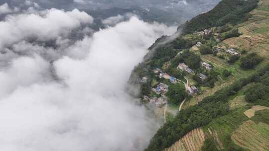 茨竹坝云海航拍