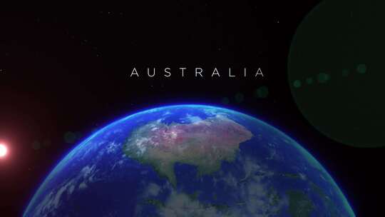 来自太空的澳大利亚