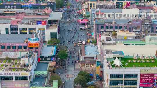 深圳龙华区大浪商业街延时