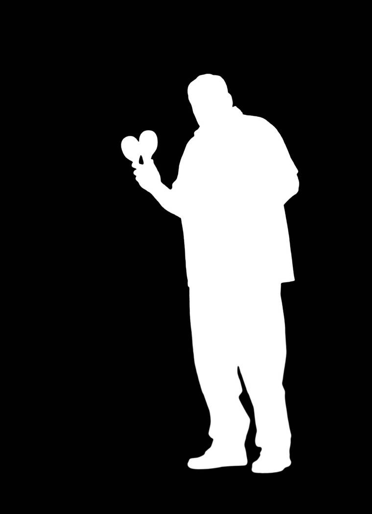 音乐乐器演奏人物动作剪影