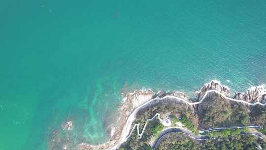 深圳海岸线，深圳大梅沙海景