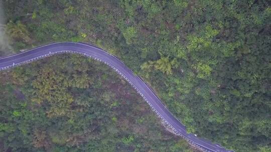 山路十八弯 盘山公路 弄拉 马山视频素材模板下载