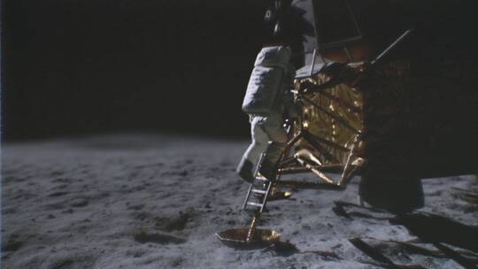 宇航员登月视频素材模板下载