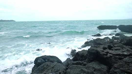 广西北海涠洲岛鳄鱼山火山口旅游旅行风景