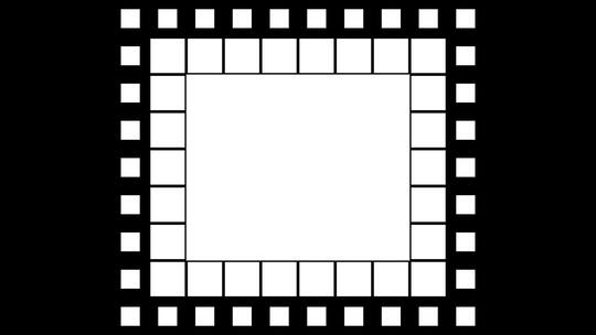 4k中方格黑白遮罩转场过渡素材 (6)视频素材模板下载