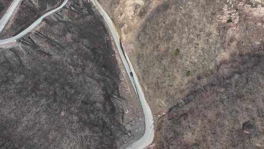 山路 崎岖 出行 汽车 山路 陡峭